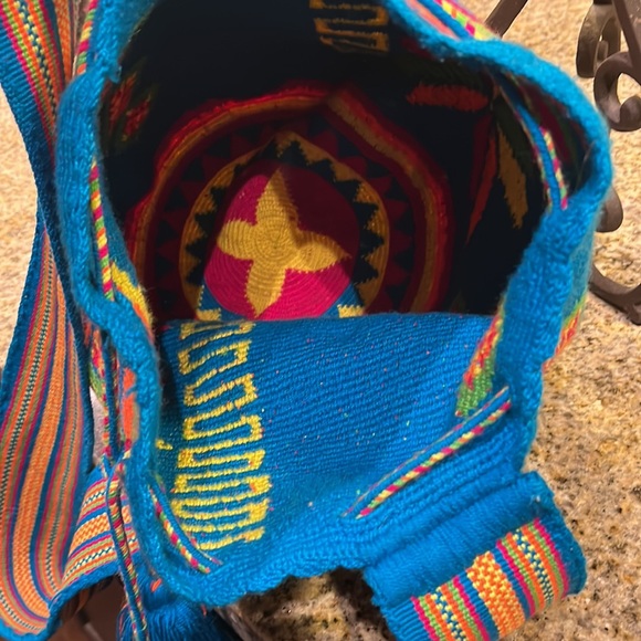 Cute multicolored drawstring bag. - Picture 7 of 7